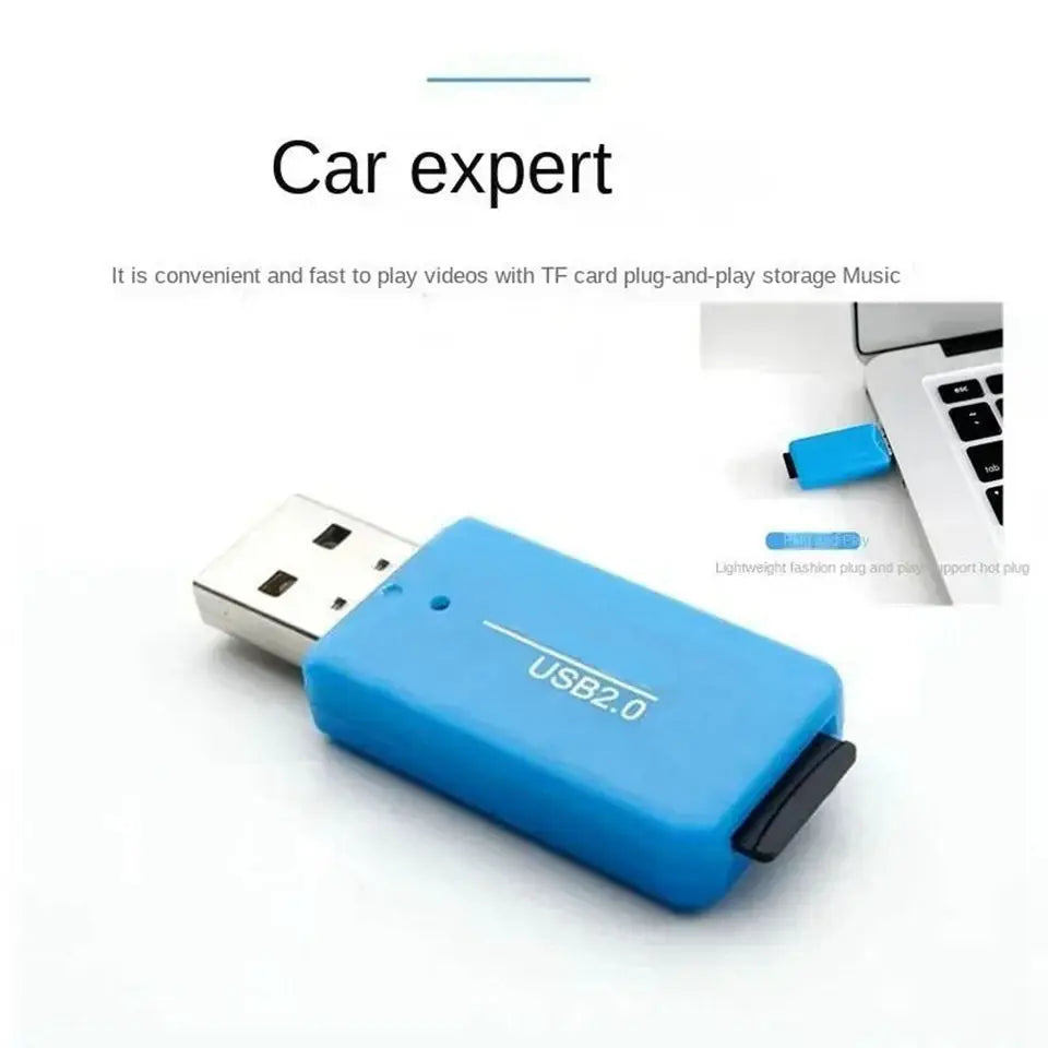 Portable USB Memory Card Reader