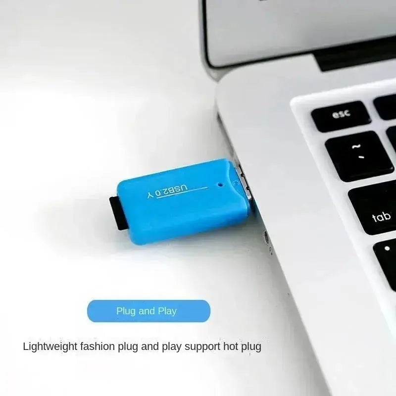 Portable USB Memory Card Reader