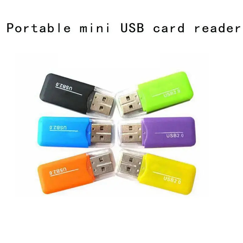 Portable USB Memory Card Reader